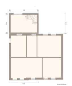 Obergeschoss Vorderhaus