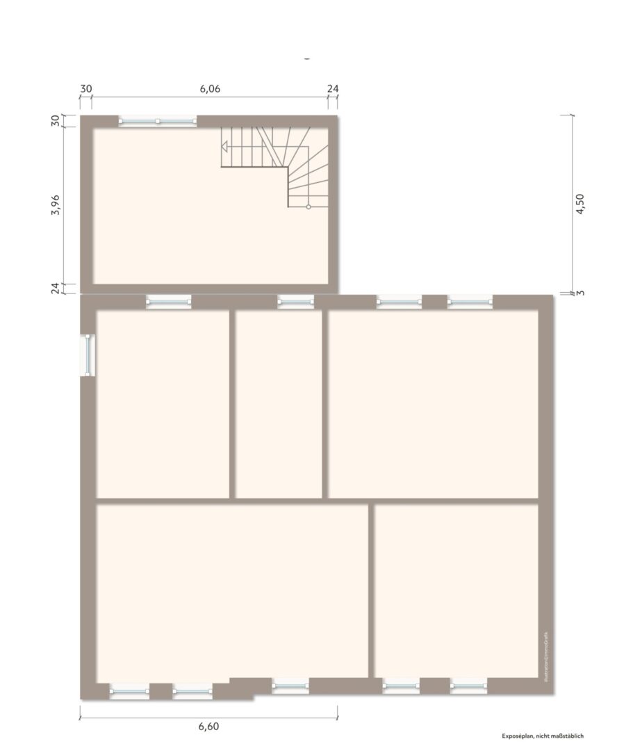 Obergeschoss Vorderhaus