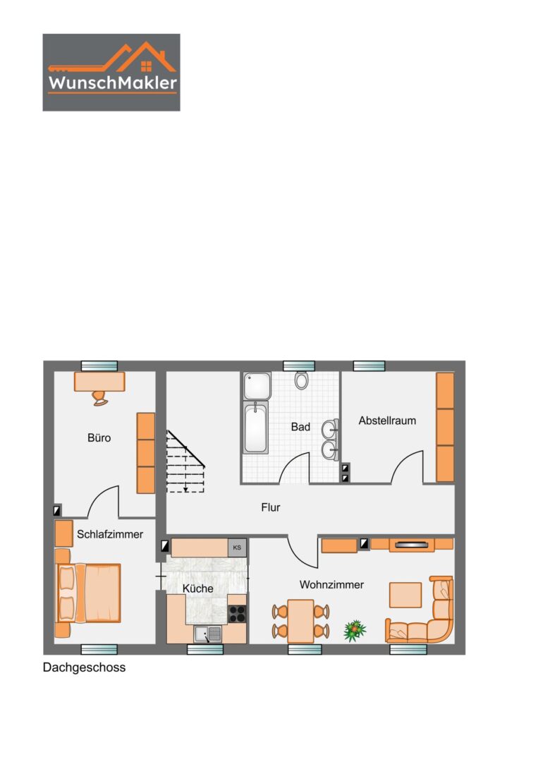 Grundriss Dachgeschoss