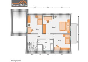 Grundriss Dachgeschoss