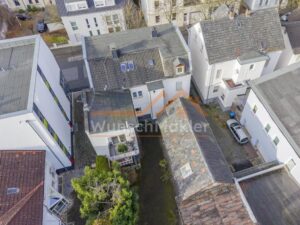 Ansicht Rückseite von oben