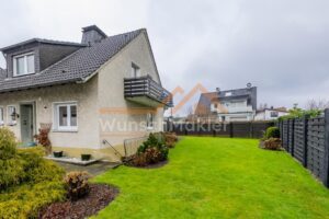 Ansicht Balkon und Garten