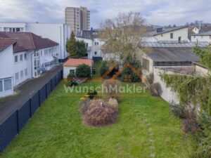 Ansicht Garten von oben