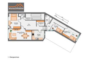Grundriss 1. Obergeschoss