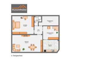 Grundriss 2. Obergeschoss