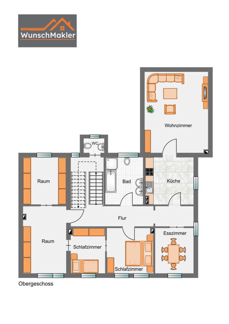 Grundriss Obergeschoss