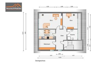 Grundriss Dachgeschoss