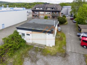 Lagerhalle Rückansicht