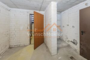 Eingang Keller und Stellplatz Waschmaschine