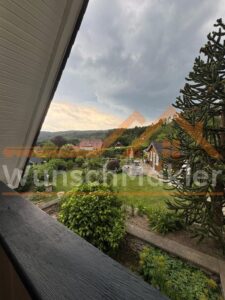 Aussicht vom Balkon