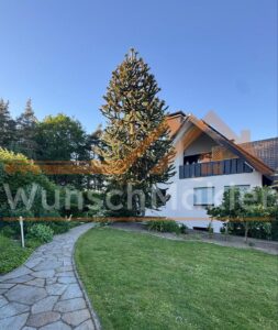Gartenansicht Balkon