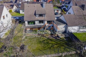 Rückansicht von oben