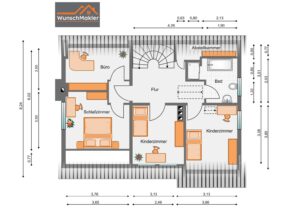 Grundriss Obergeschoss