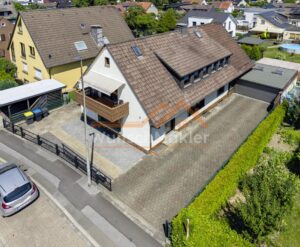 Straßenansicht von oben