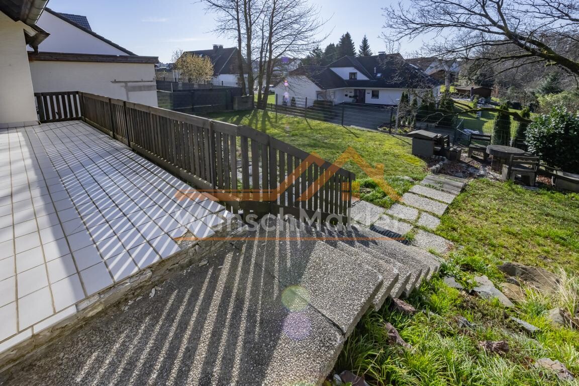 Balkon und Garten