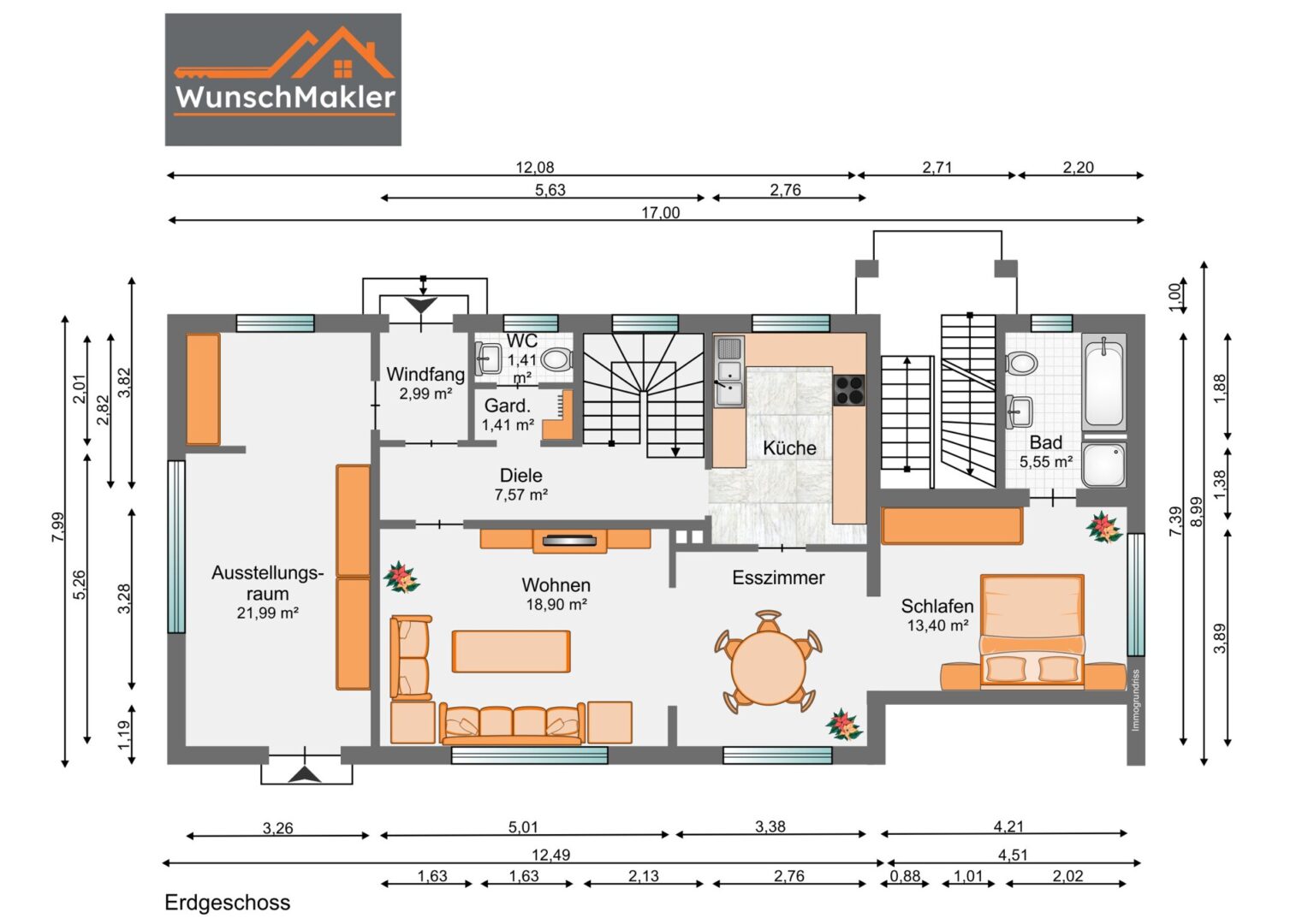 Grundriss Erdgeschoss