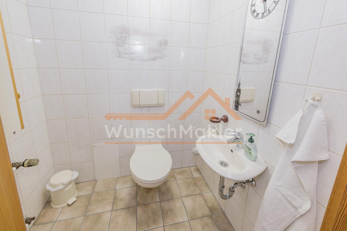 WC im Erdgeschoss