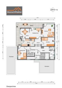 Grundriss Wohnung Obergeschoss