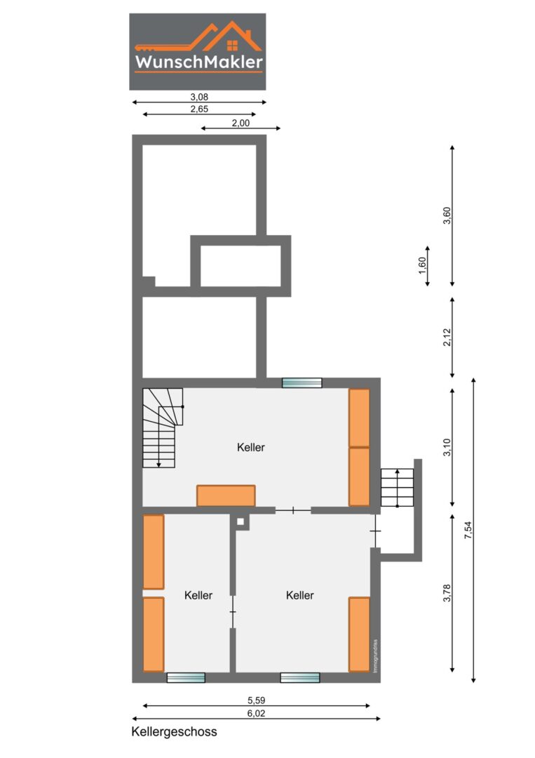 Grundriss Kellergeschoss