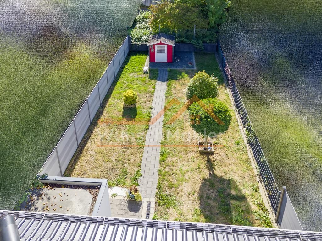 Garten von oben