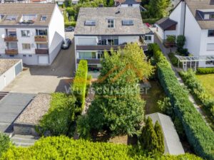 Rückansicht mit Garten