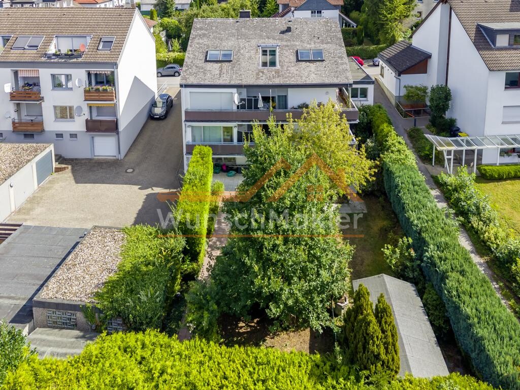 Rückansicht mit Garten