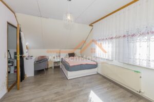 Schlafraum im Dachgeschoss