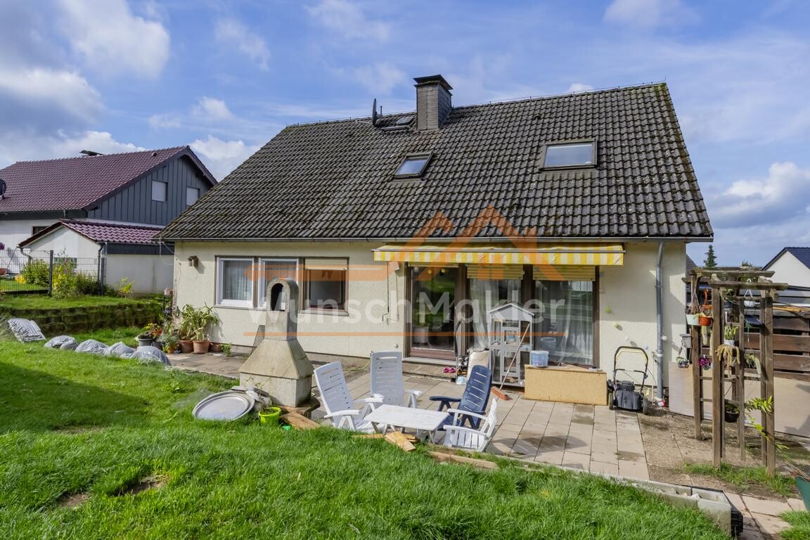 Ansicht großzügige Terrasse