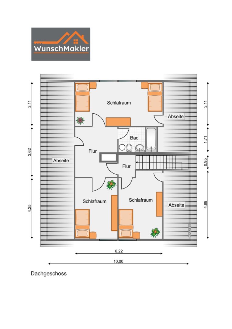 Grundriss Dachgeschoss